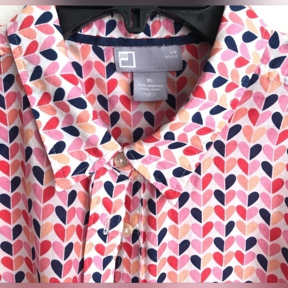 Cotton silk shirt